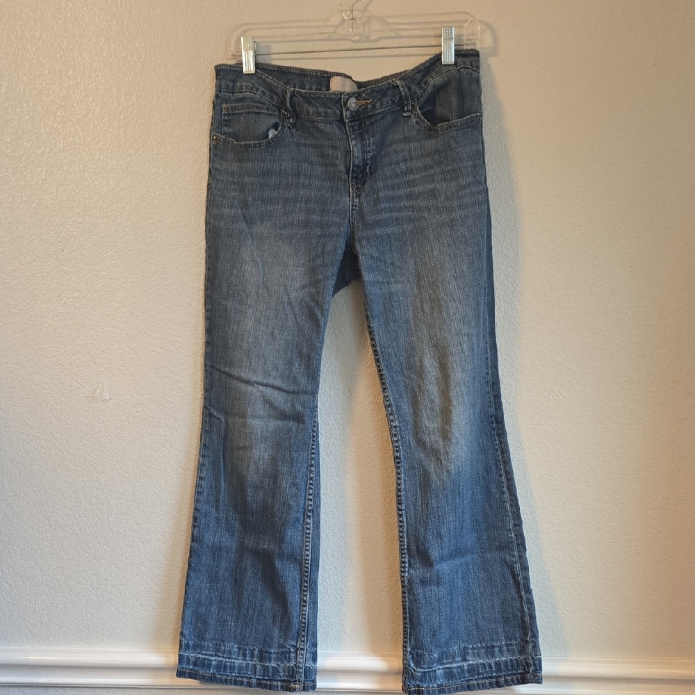 Banana Republic Medium Wash Flare Jeans